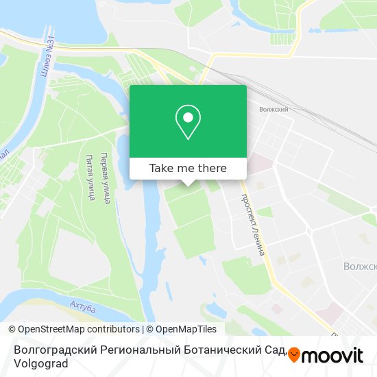 Волгоградский Региональный Ботанический Сад map