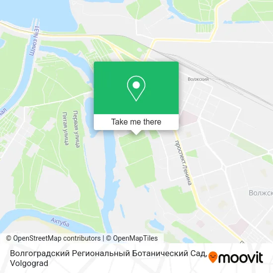 Волгоградский Региональный Ботанический Сад map