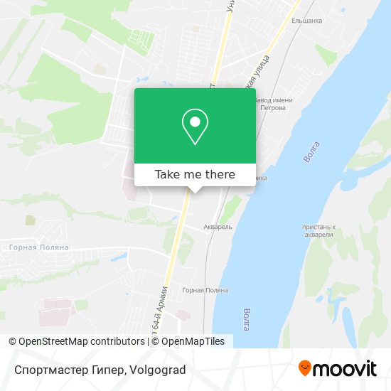 Спортмастер Гипер map