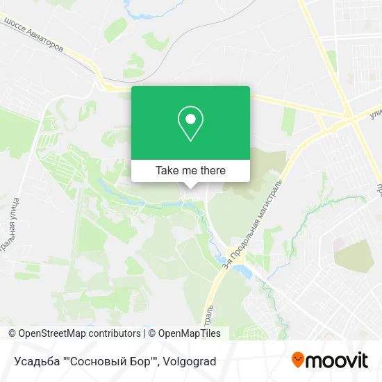 Усадьба ""Сосновый Бор"" map