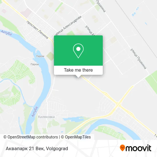 Аквапарк 21 Век map