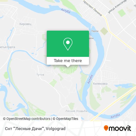 Снт ""Лесные Дачи"" map