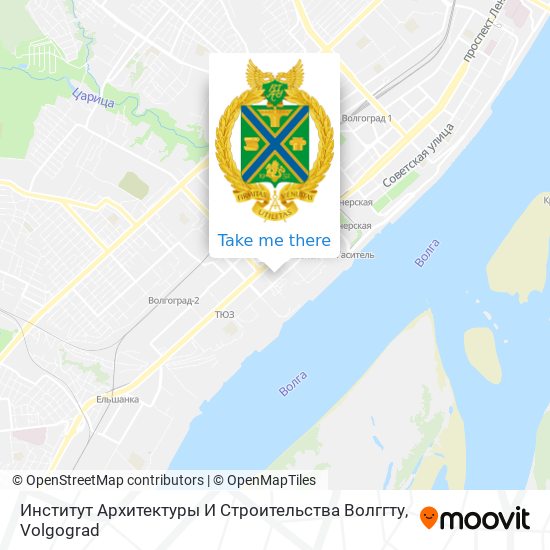 Институт Архитектуры И Строительства Волггту map
