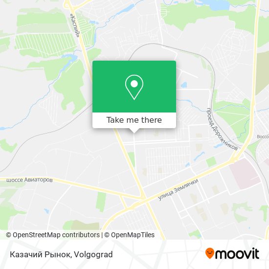 Казачий Рынок map