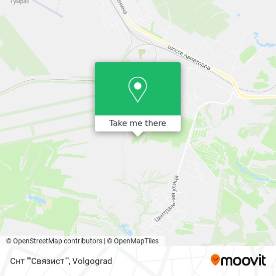 Снт ""Связист"" map