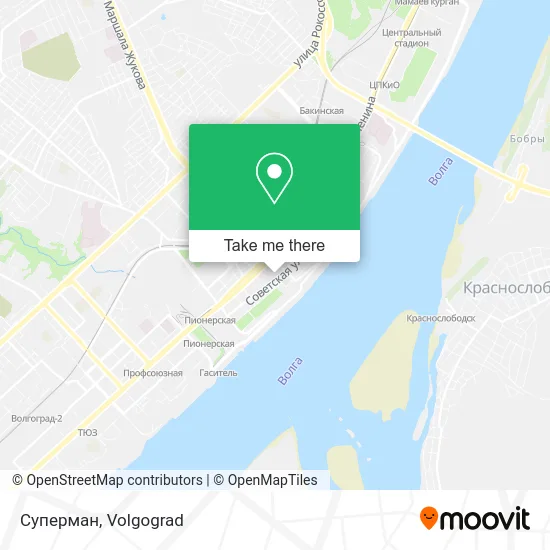 Суперман map