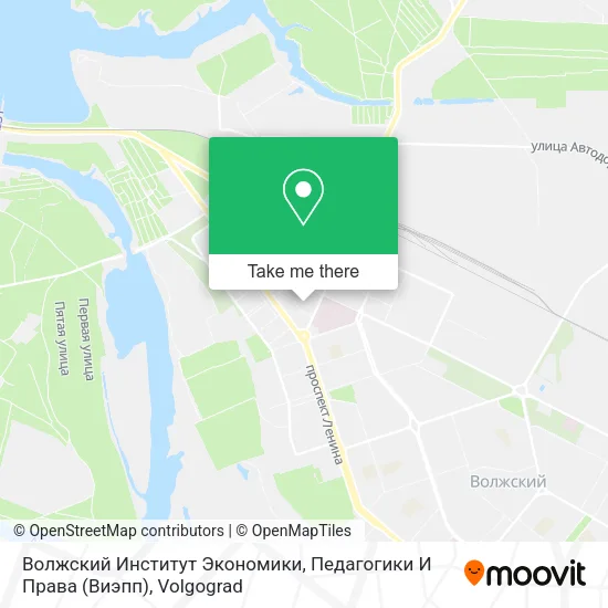 Волжский Институт Экономики, Педагогики И Права (Виэпп) map