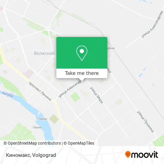 Киномакс map