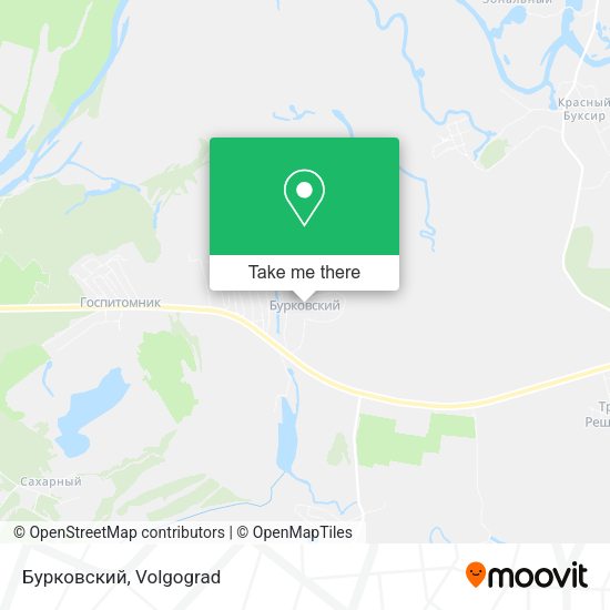 Бурковский map