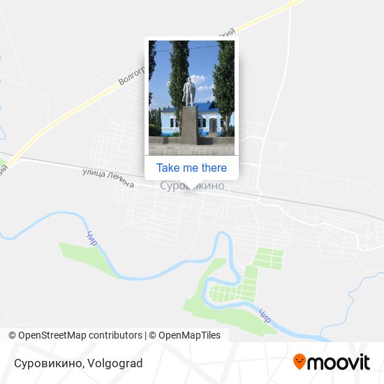 Суровикино map