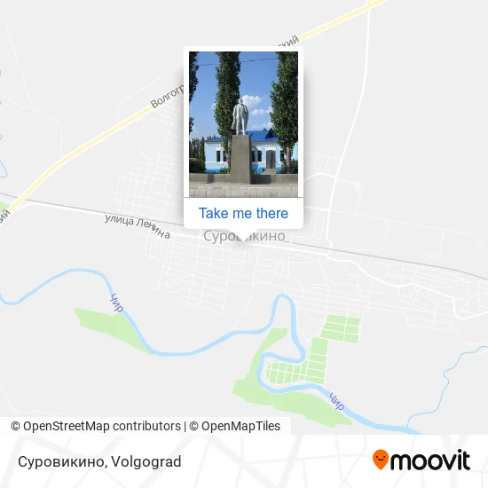 Суровикино map