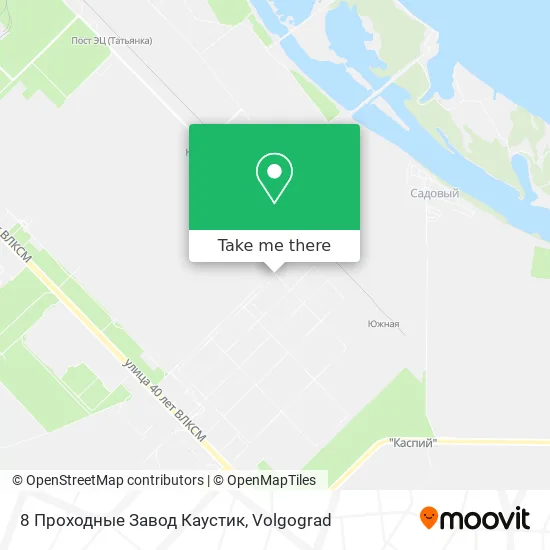 8 Проходные Завод Каустик map