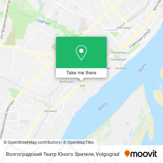 Волгоградский Театр Юного Зрителя map