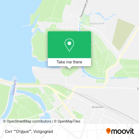 Снт ""Отдых"" map