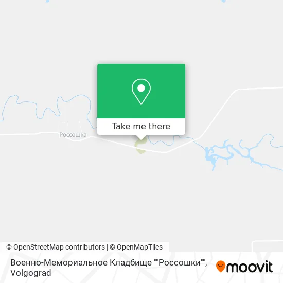 Военно-Мемориальное Кладбище ""Россошки"" map