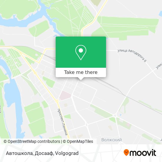Автошкола, Досааф map