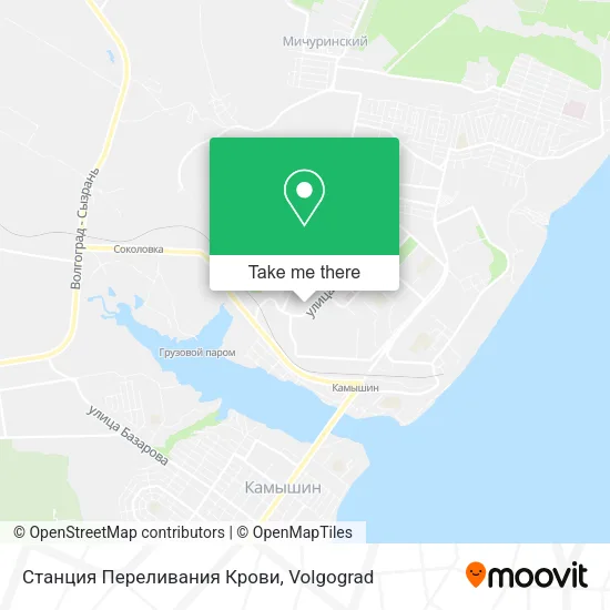 Станция Переливания Крови map
