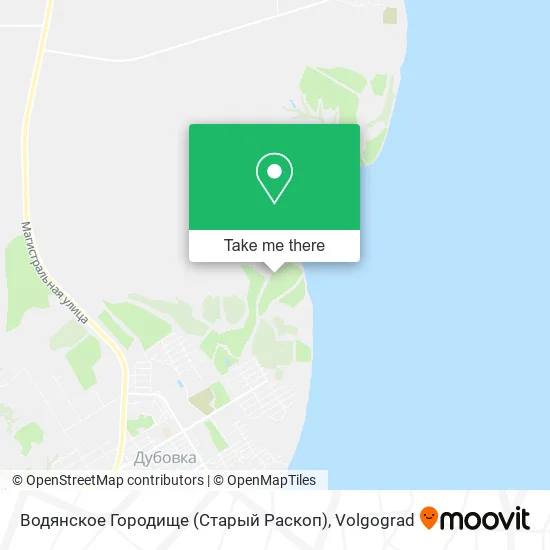 Водянское Городище (Старый Раскоп) map