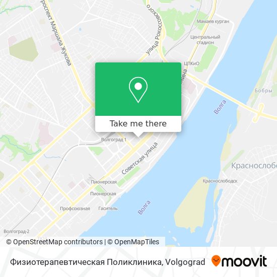 Физиотерапевтическая Поликлиника map