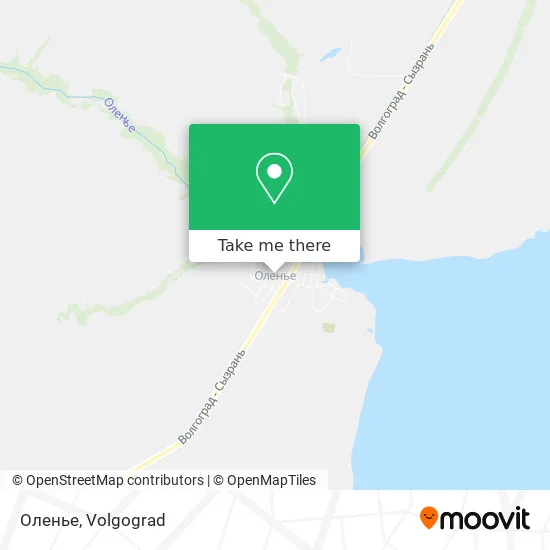 Оленье map