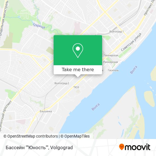 Бассейн ""Юность"" map