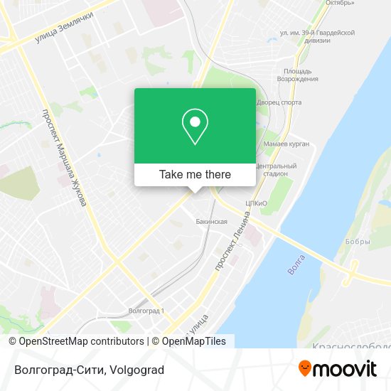 Волгоград-Сити map
