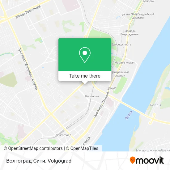 Волгоград-Сити map