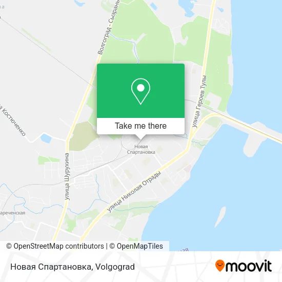 Новая Спартановка map
