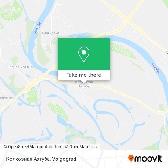 Колхозная Ахтуба map