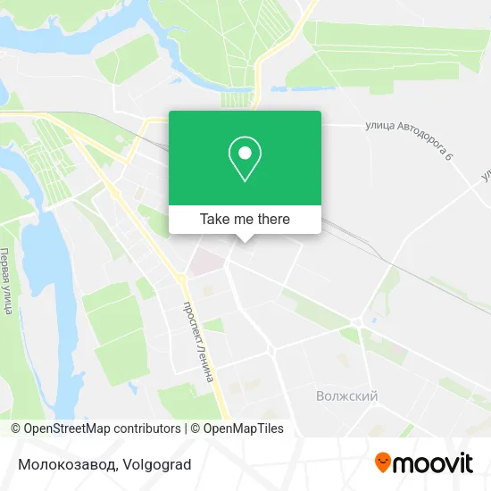 Молокозавод map