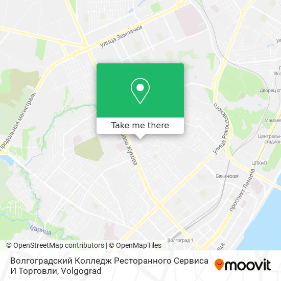 Волгоградский Колледж Ресторанного Сервиса И Торговли map