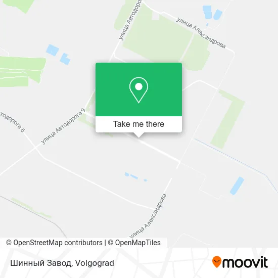 Шинный Завод map