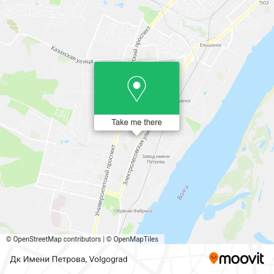 Дк Имени Петрова map