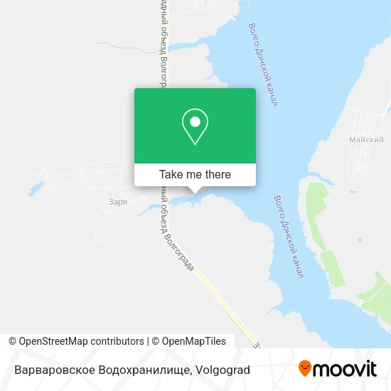 Варваровское Водохранилище map