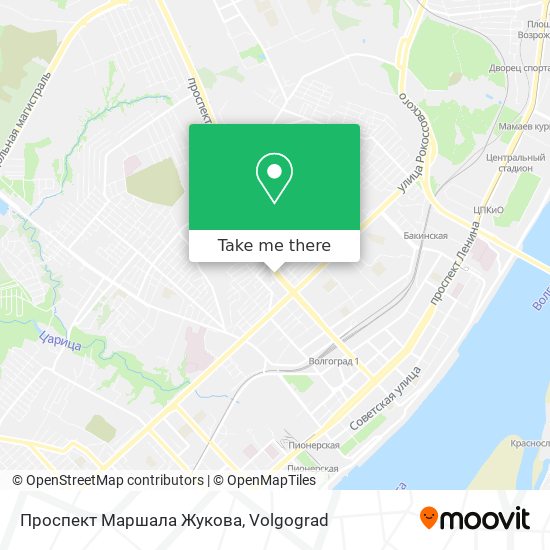 Проспект Маршала Жукова map