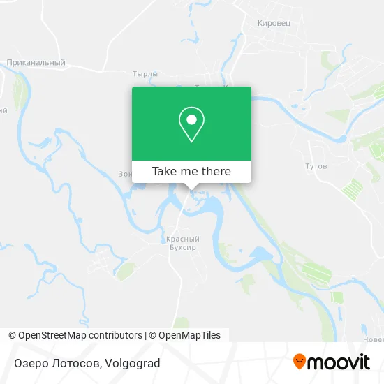 Озеро Лотосов map