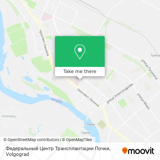 Федеральный Центр Трансплантации Почки map