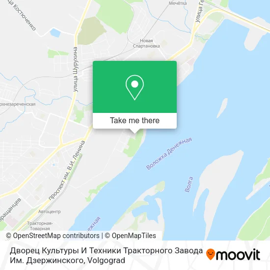 Дворец Культуры И Техники Тракторного Завода Им. Дзержинского map