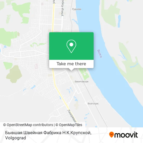 Бывшая Швейная Фабрика Н.К.Крупской map