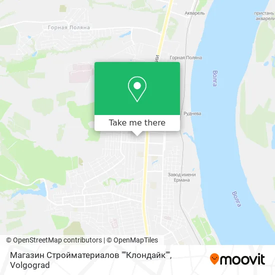 Магазин Стройматериалов ""Клондайк"" map