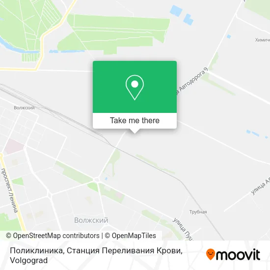 Поликлиника, Станция Переливания Крови map