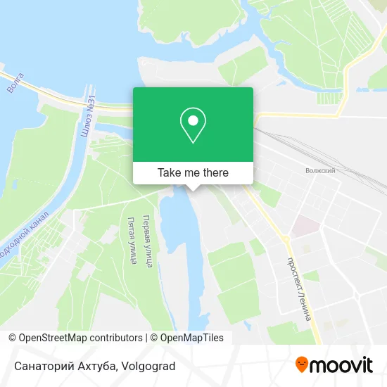 Санаторий Ахтуба map