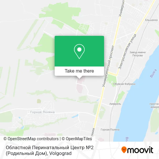 Областной Перинатальный Центр №2 (Родильный Дом) map