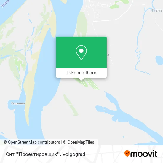 Снт ""Проектировщик"" map