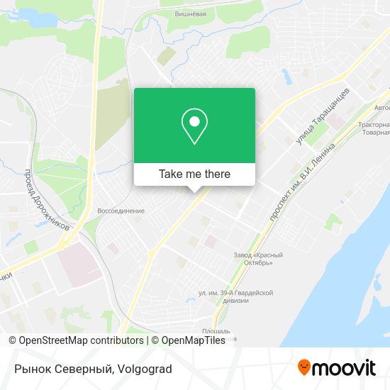 Рынок Северный map