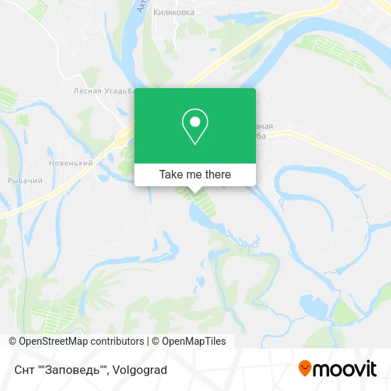 Снт ""Заповедь"" map