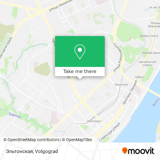 Эльтонская map
