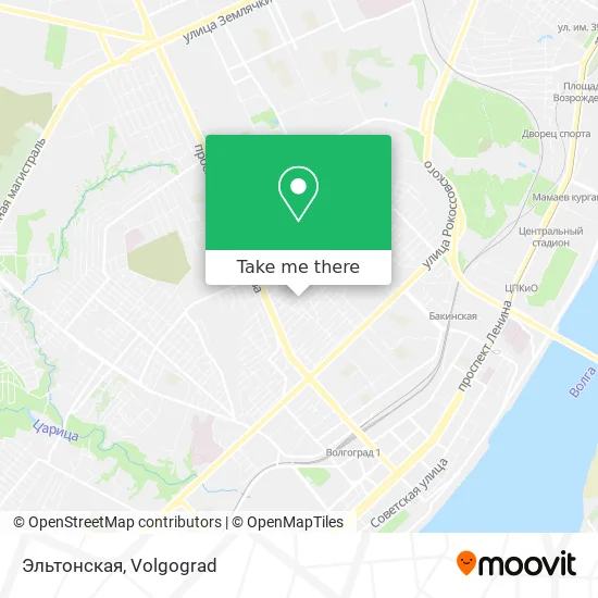 Эльтонская map
