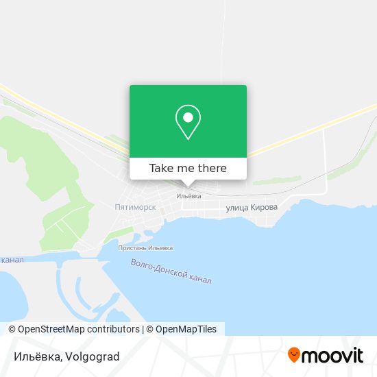 Ильёвка map
