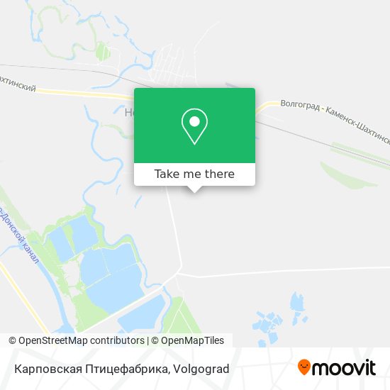 Карповская Птицефабрика map